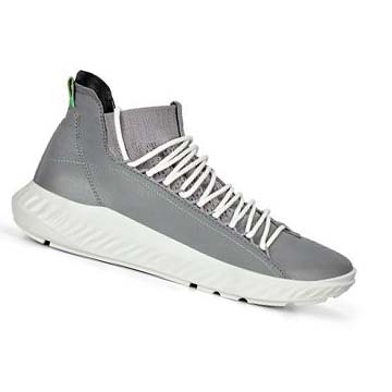 Ecco St.1 Lite Sneakers Herr Silver | SE 650DFM